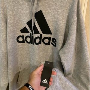 New Grey Adidas Hoodie